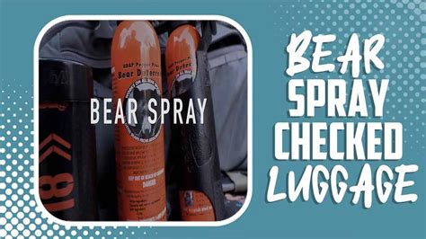 Can You Pack Bear Spray in Checked Luggage? And Why Do Bears Hate Jazz Music?