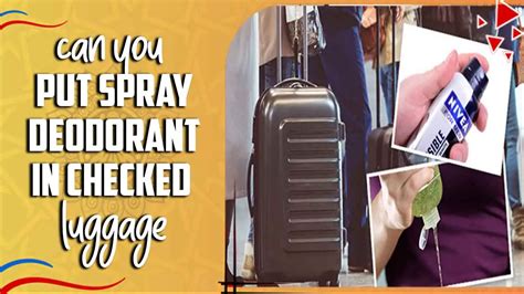 Can You Put Spray Sunscreen in Checked Luggage? And Why Do Airports Have Such a Love-Hate Relationship with Liquids?